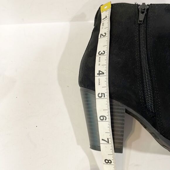 Mia Amour Elizabeth Women’s Black Memory Foam Footbed Slip On Chelsea Boots - Picture 11 of 11